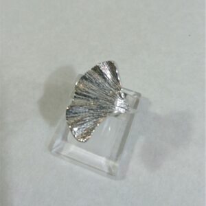 Bague Ginkgo biloba en étain