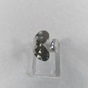 Bague poisson arrondie en étain