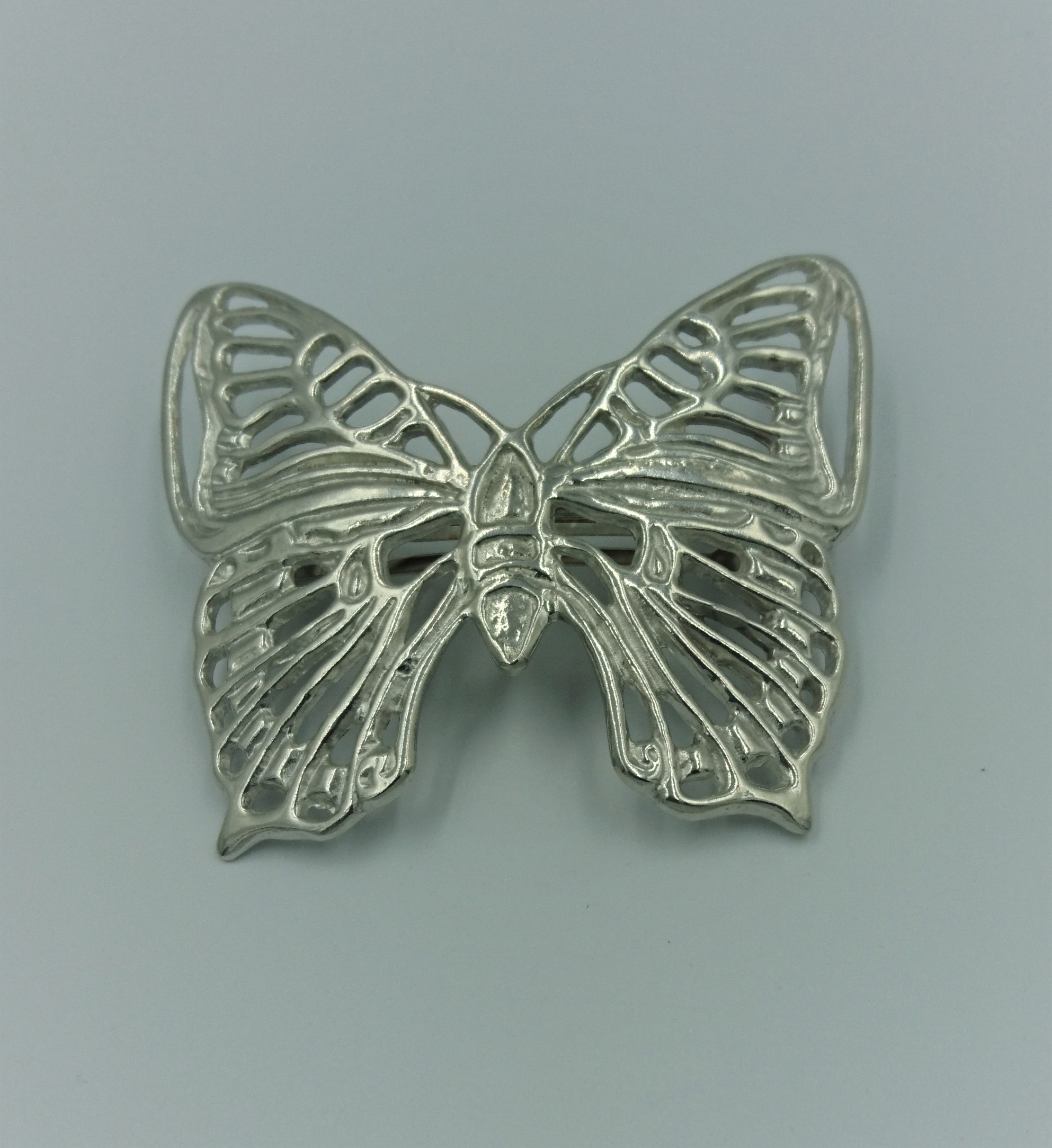 Barrette Papillon en étain