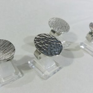 Bague Ronde en étain
